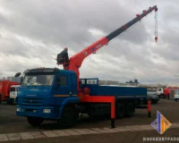 Кран-манипулятор КамАЗ 65117 с КМУ
