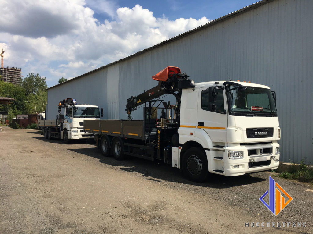 Кран манипулятор КАМАЗ 65207 HIAB 160 ТM-6