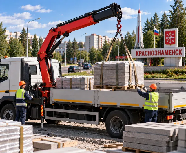 Аренда манипулятора в Краснознаменске