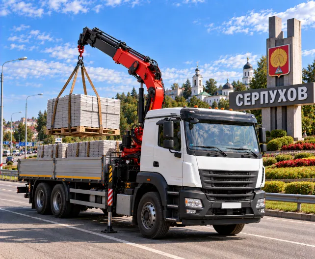 Аренда манипулятора в Серпухове