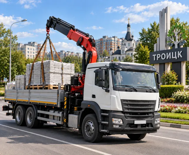 Аренда манипулятора в Троицке